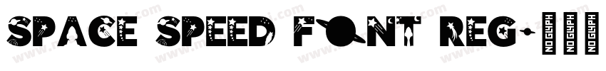 Space Speed Font Reg字体转换